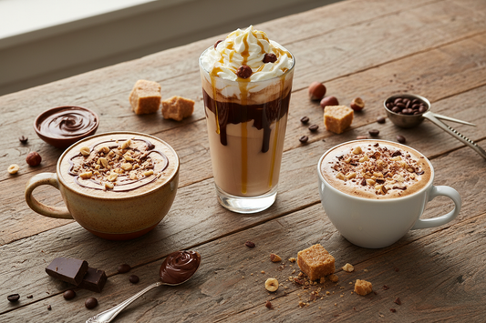 Indulge in three decadent Chocolate Hazelnut coffee recipes inspired by the iconic spread. From Nutella-style lattes to praline cappuccinos.