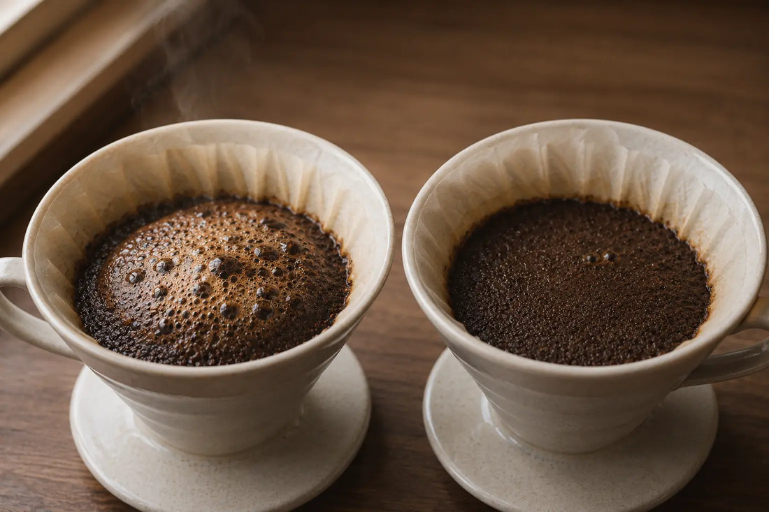 fresh roasted coffee vs stale coffee