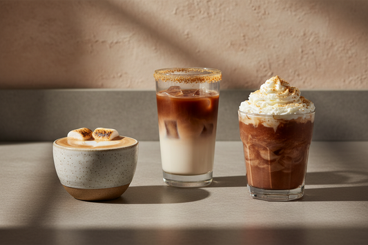 Three Nostalgic S'mores Coffee Recipes: Campfire Comfort in a Cup