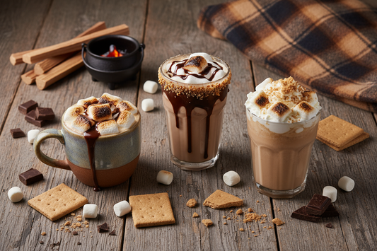 Three Nostalgic S'mores Coffee Recipes: Campfire Comfort in a Cup