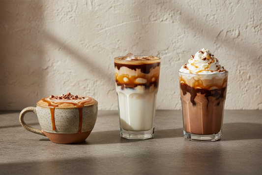 Three Indulgent Turtle Coffee Recipes: Chocolate, Caramel, and Pecan Perfection
