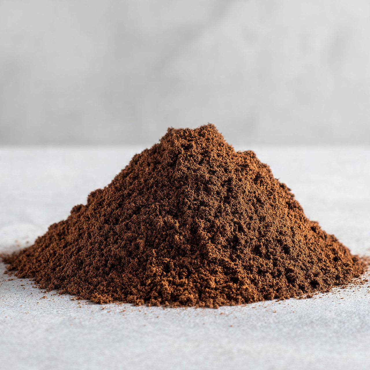 ground blonde blend coffee on counter