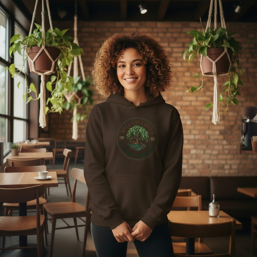 Dark chocolate hoodie