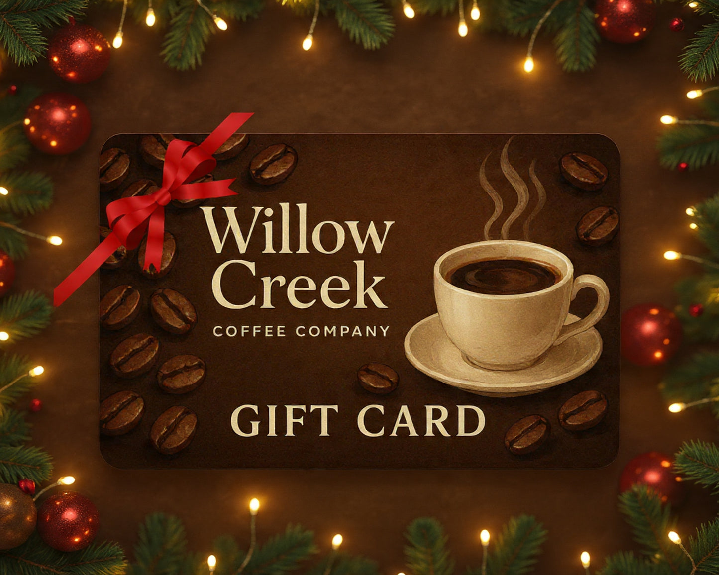 Willow Creek Coffee Company Gift Card