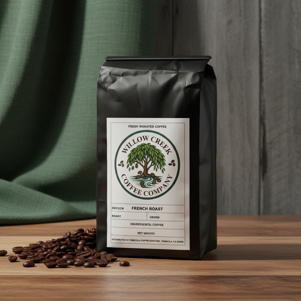 French Roast Coffee Bag - Hero Shot