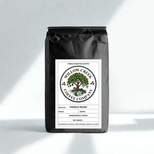French Roast traditional dark roast coffee product packaging