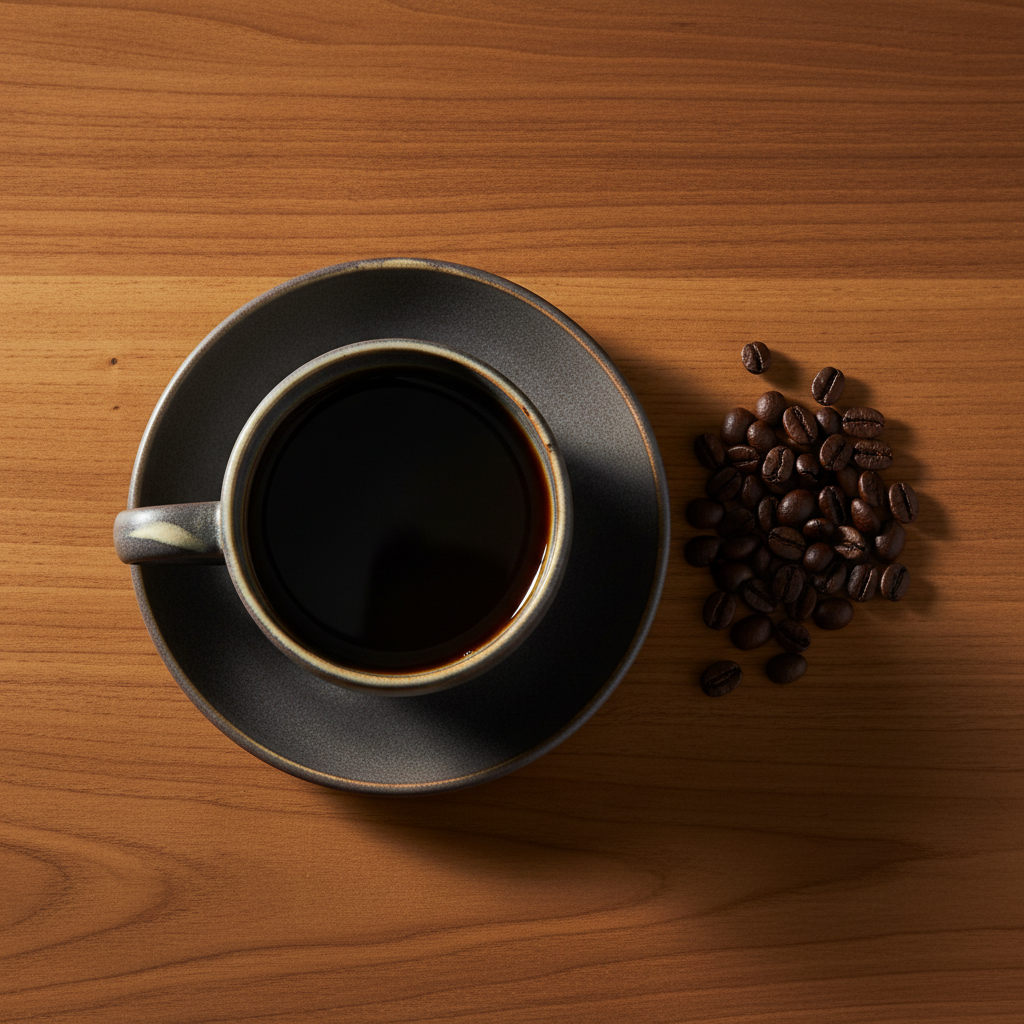 French Roast Cupped Coffee - Pinterest Style