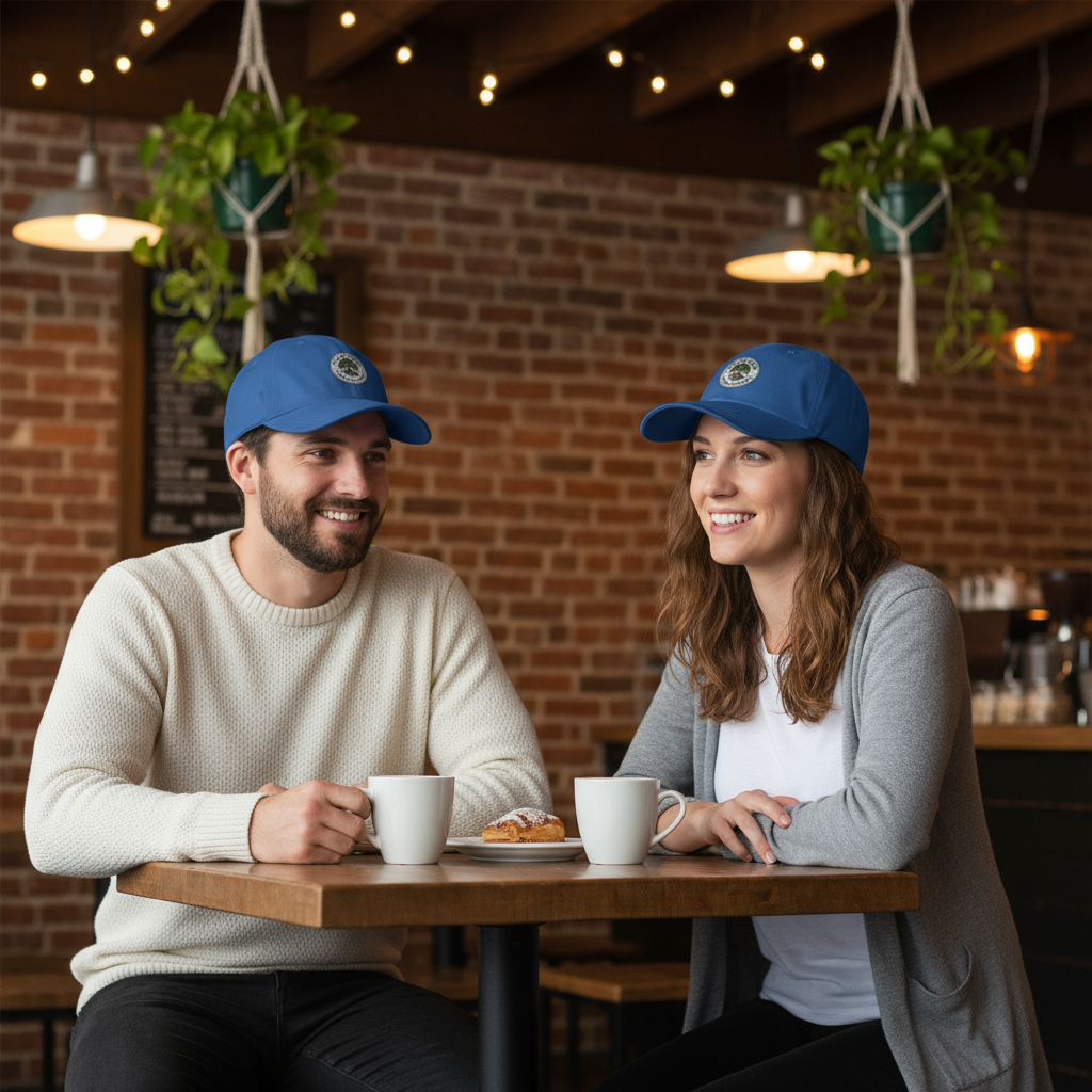 Royal Blue Twill Cap - New