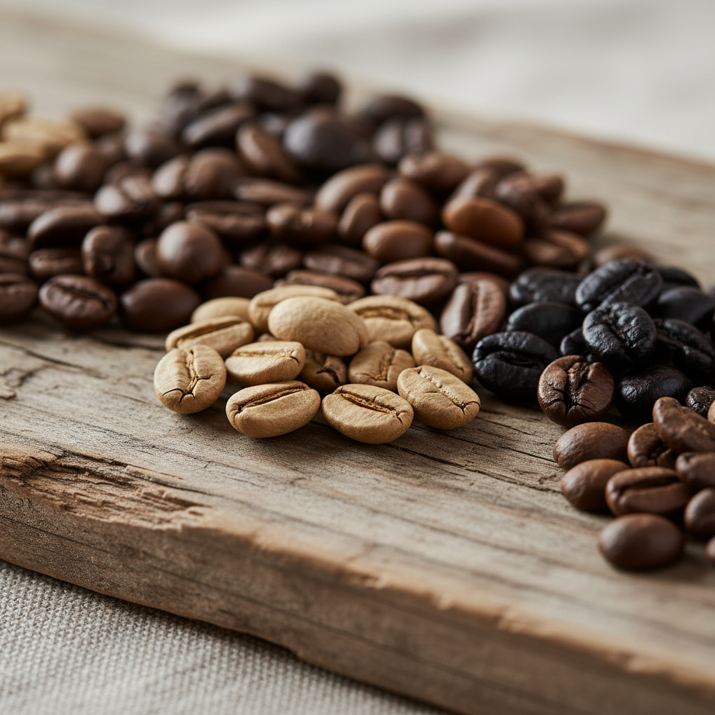 Coffee sample pack with Brazil Colombia Costa Rica Ethiopia Honduras Tanzania beans